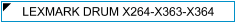Lexmark Drum X264-X363-X364 - cijena - TONER OUTLET Zagreb