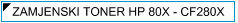 HP CF280X / 80X Zamjenski Toner - cijena - TONER OUTLET Zagreb