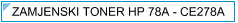 HP CE278A / 78A Zamjenski Toner - cijena - TONER OUTLET Zagreb