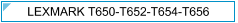 LEXMARK TONER T650-T652-T654-T656 - cijena - Zamjenski toneri Zagreb, Hrvatska