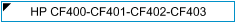 HP CF400X / HP CF401X / HP CF402X / HP CF403X Toner - cijena
